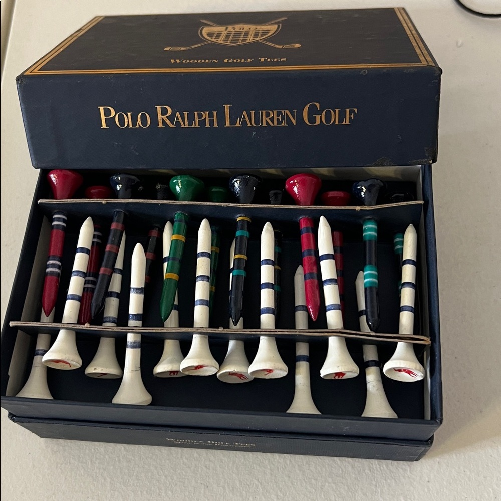 Set of Polo by Ralph Lauren Golf Tees - Picture 2 of 4